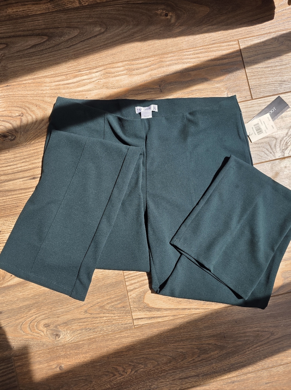 Green Wide Leg Trousers - L NWT